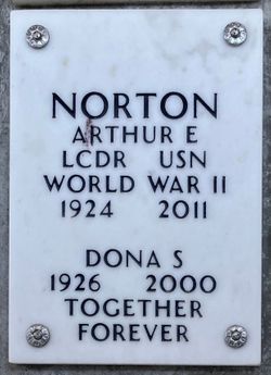 LCDR Arthur Earl “Earl” Norton Jr.