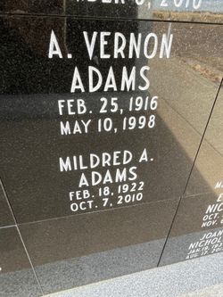 A. Vernon Adams 