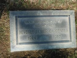 Beverly Jean <I>Dyer</I> Carpenter 