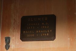 Mabel Louise <I>Bradley</I> Blumer 