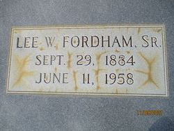 Lee W Fordham Sr.