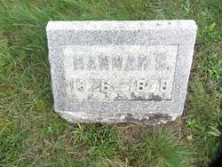 Hannah S <I>Van Horn</I> Drown 