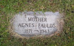 Agnes <I>Webster</I> Faulds 