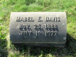 Mabel Estella <I>Shaffer</I> Davis 