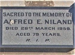 Alfred Ernest Niland 