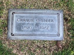 Carrie C <I>Calvert</I> Steer 