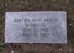 Bertha Mae <I>Dixon</I> Momand 