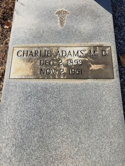 Dr Charlie “Charles” Adams Sr.