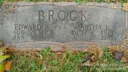 Martha Lillian <I>Brooks</I> Brock 