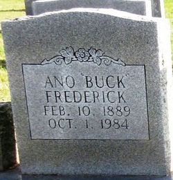 Ano “Buck” Frederick Sr.