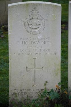 Sergeant (Observer) Eric Holdsworth 