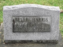 Sarah Isabelle “Belle” <I>Harris</I> Fox 