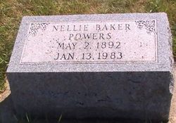 Nellie Sophia Gail <I>Lieuwen</I> Baker, Powers 