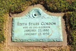Edith L. <I>Stiles</I> Gordon 
