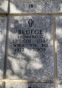 LTC Howard G Bluege 