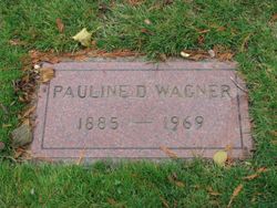 Pauline D <I>Holzworth</I> Wagner 