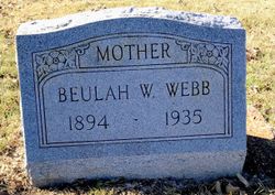 Beulah <I>Wilhoit</I> Webb 