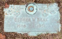 Esther V <I>Campbell</I> Beal 