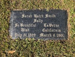 Sarah “Sally” <I>Hatch</I> Smith 