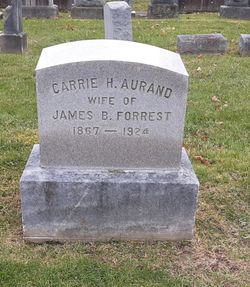 Caroline H. “Carrie” <I>Aurand</I> Forrest 