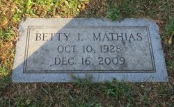 Betty Louise <I>Geisbert</I> Mathias 
