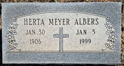 Herta <I>Meyer</I> Albers 