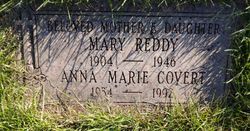 Anna Marie “Marie” <I>Reddy</I> Covert 