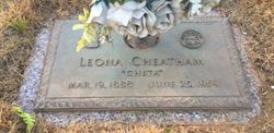 Johnnie Leona “Cheta” <I>Veal</I> Cheatham 