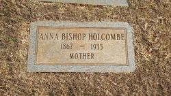 Anna <I>Bishop</I> Holcombe 