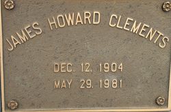 James Howard Clements 