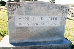 Annie Lee Beheler 