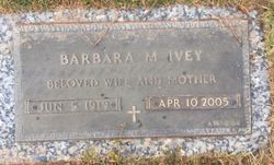 Barbara <I>Macaulay</I> Ivey 