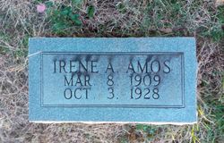 Irene <I>Alford</I> Amos 