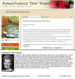 Richard Frederick Warner 