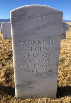 Yvonne Hope <I>Lilly</I> Vaughn 
