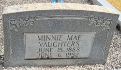 Minnie Mae <I>McClure</I> Vaughters 