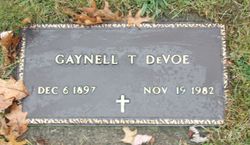 Gaynell T <I>Brown</I> DeVoe 