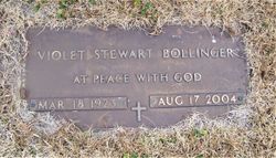 Mary Violet <I>Stewart</I> Bollinger 