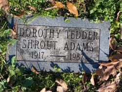 Dorothy Tedder Adams 
