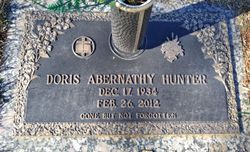 Doris Nadene <I>Abernathy</I> Hunter 