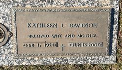 Kathleen Lucille <I>Dewey</I> Davidson 