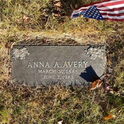 Anna A. <I>Griffin</I> Avery 