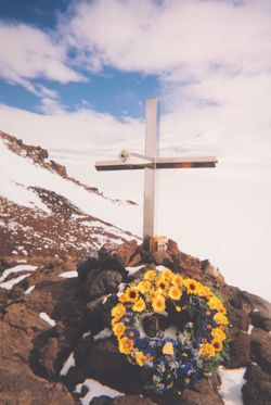 Air New Zealand Flight 901 Memorial Cross 