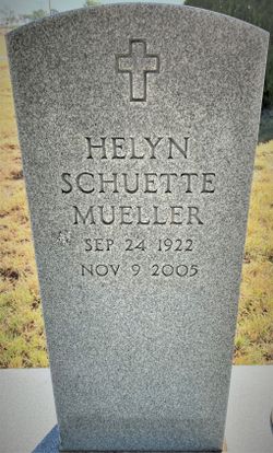 Helyn <I>Schuette</I> Mueller 