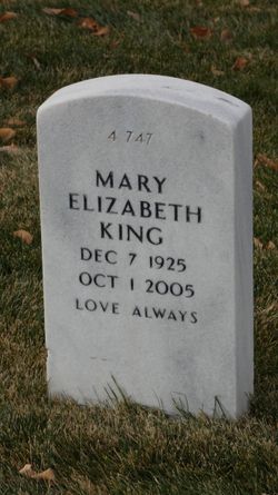 Mary Elizabeth King 