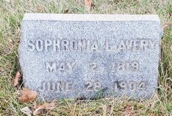 Sophronia L. <I>Maynard</I> Avery 