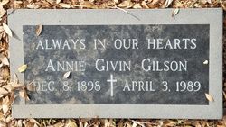 Annie Givin Gilson 