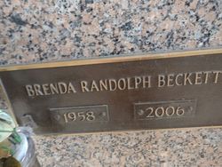 Brenda <I>Randolph</I> Beckett 