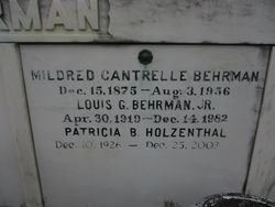 Mildred <I>Cantrelle</I> Behrman 