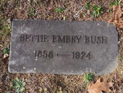 Bettie <I>Huffman</I> Embry Bush 